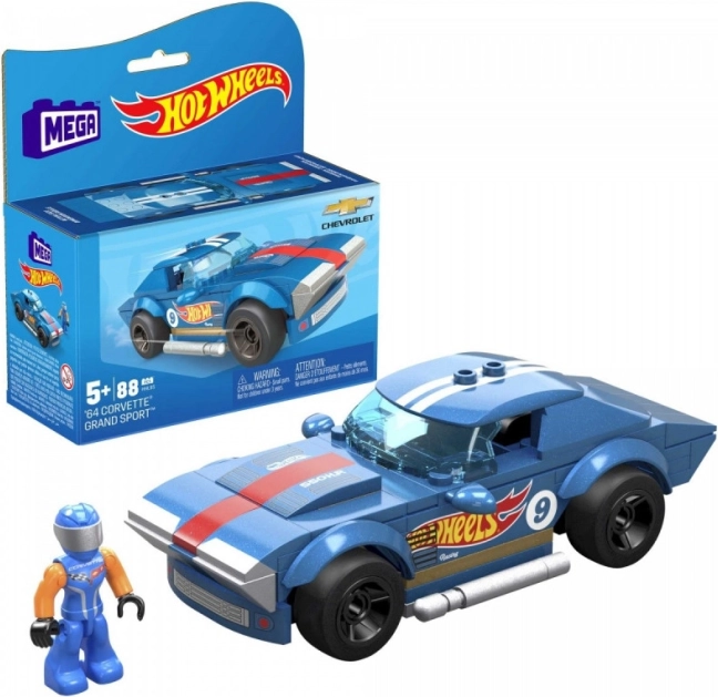 Građevinski set Hot Wheels Autić Corvette