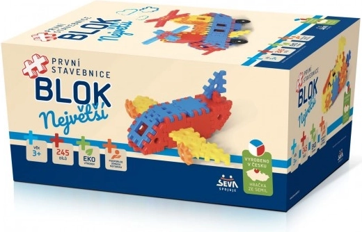 Konstrukcijski set BLOK Najveći plastični set