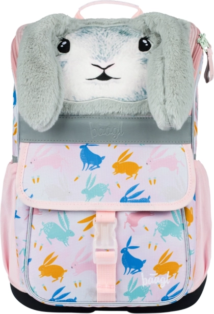 BAAGL školska aktovka Zippy Bunny