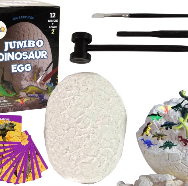 Ogromno dinosaurovo jaje - Set za paleontologiju