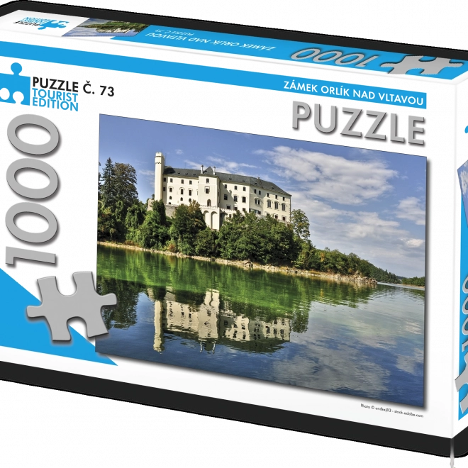 Puzzle Dvorac Orlík nad Vltavou 1000 Djelova
