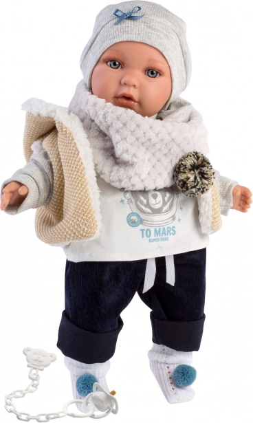 Llorens plačljiva lutka Enzo 42 cm