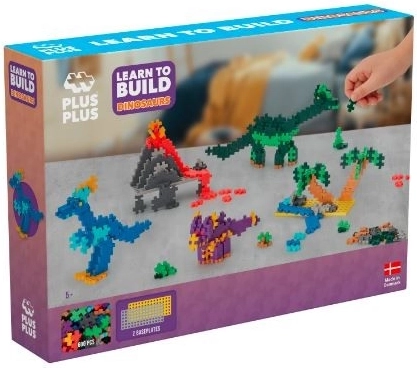 Kreativni komplet za slaganje Plus-Plus Nauči se graditi dinosaure