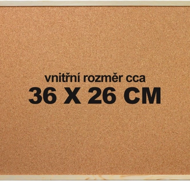 Korkova podloga za puzzle 40x30 cm