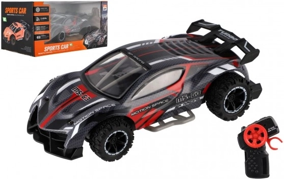 RC sportski auto 2,4GHz sivo-tirkizno 20cm – Sivo-crveno