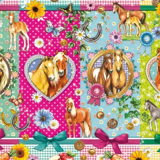 Puzzle Konjska radost 200 dijelova