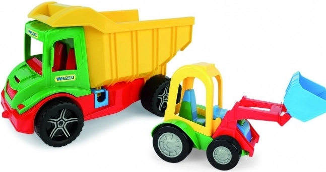 Vozila Multi Truck s kipom i bagerom buggy
