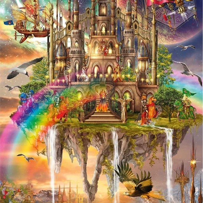 Puzzle Grad u oblacima 1000 dijelova