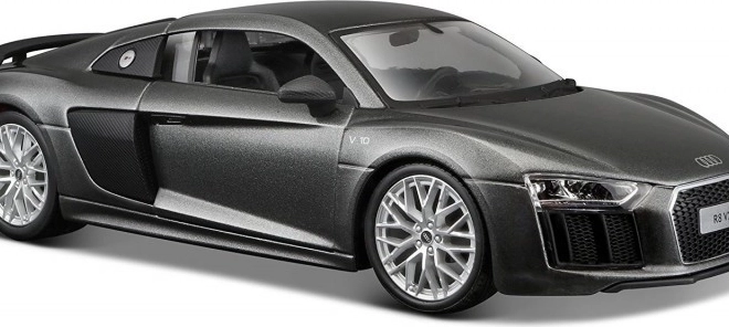Model automobila Audi R8 kompozit 1/24 sivi