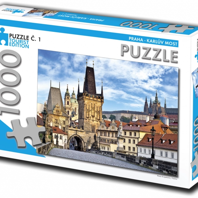 Turističke puzzle Prag - Karlov most 1000 dijelova