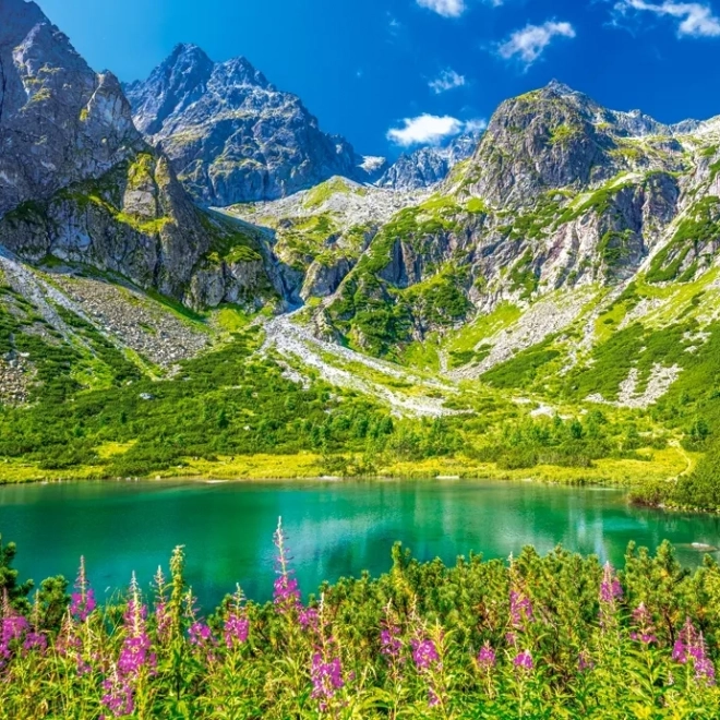 Puzzle 1000 dijelova Zeleno Pleso, Tatry, Slovačka
