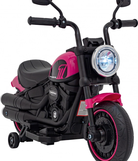 Motocikl Chopper FASTER – Růžový