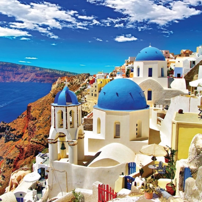 Slagalica Oia, Santorini, Grčka 1000 komada
