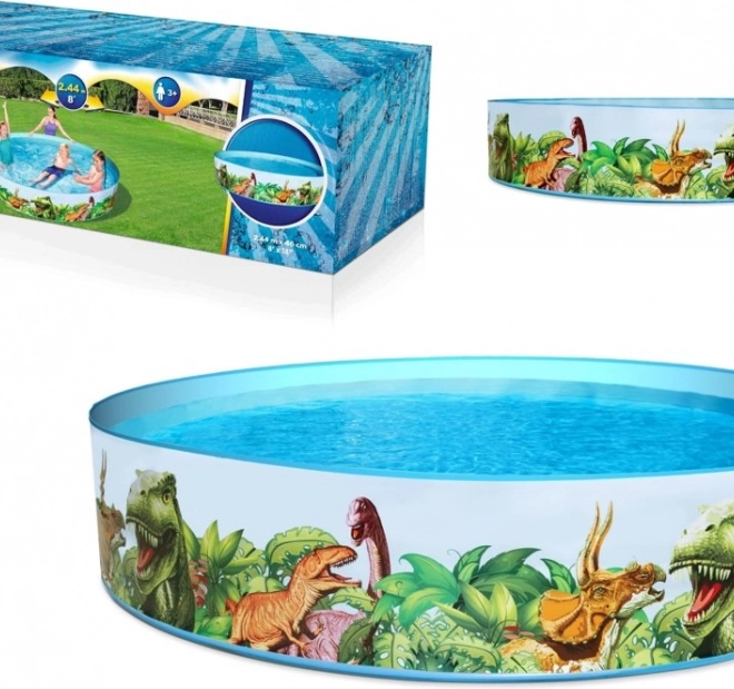 Vrtni dječji bazen dinosauri 244 × 46 cm BESTWAY
