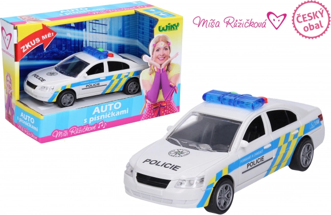 Policijski auto s efektima 15,5 cm - Miša Ružičkova