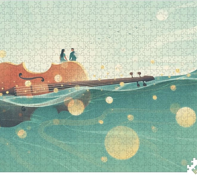 Janod Puzzle Lebdeća Violnost 1000 Dijelova