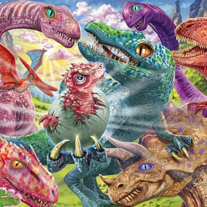 Puzzle mali dinosaur 100 dijelova