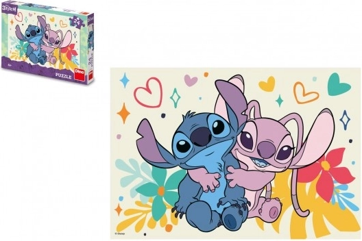 Dino puzzle Sitich i Anđel 24 dijelova