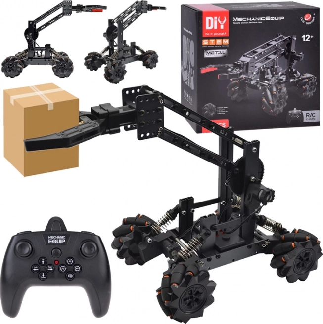Konstrukcijski RC robot s mehaničkom rukom MECHANIC EQUIP, 156 dijelova