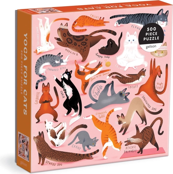 Puzzle Yoga za mačke 500 dijelova