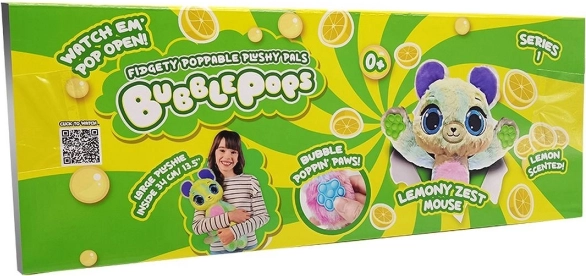 Maskota Bubble Pops mirisna - Miš s citronovom korom