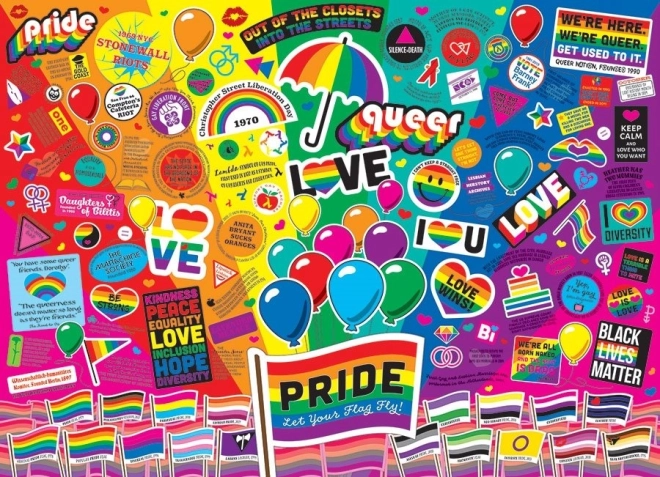 Cobble Hill slagalica Pride 1000 dijelova