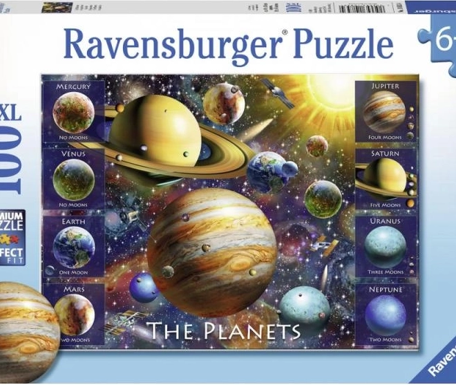 Puzzle Ravensburger Planeti 100 komada