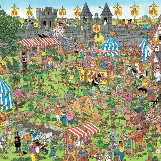 Puzzle Festival Robina Hooda 1500 komada od Jana van Haasterena