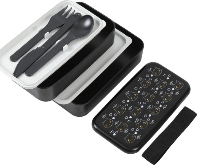 Lunch box Crna mačka Bento
