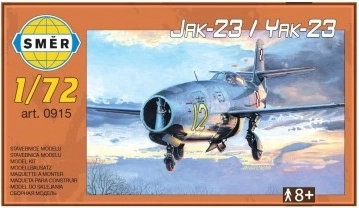 Plastični model borbenog aviona Jakovlev Jak-23