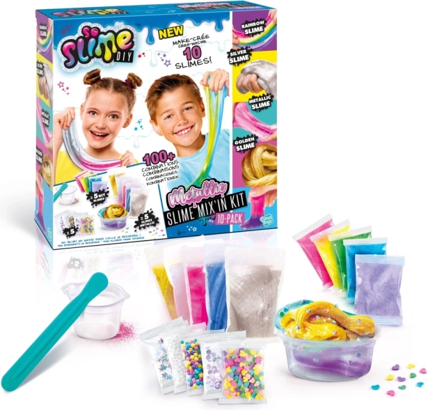 So Slime Metalik set za izradu sluzi 10 kom