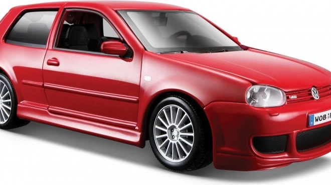 Model automobila Volkswagen Golf R32 Maisto posebna edicija 1:24 crveni