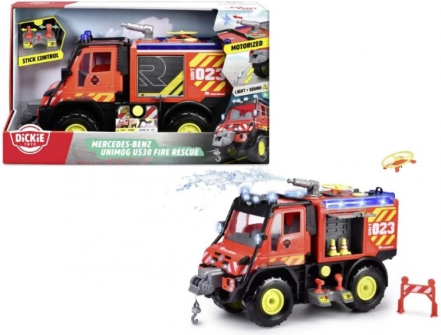 Vatrogasno vozilo Mercedes-Benz Unimog U530 s efektima