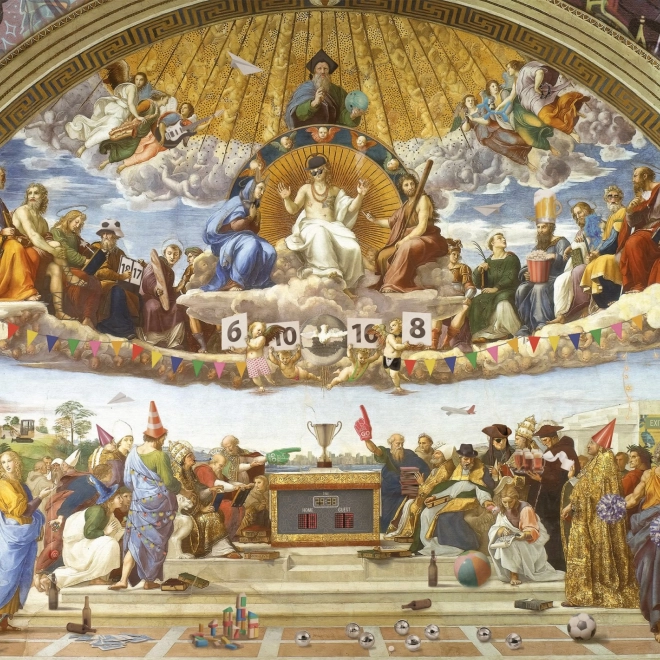 Puzzle Schmidt Art&Fun Rasprava o Sakramentu oltara 1000 dijelova