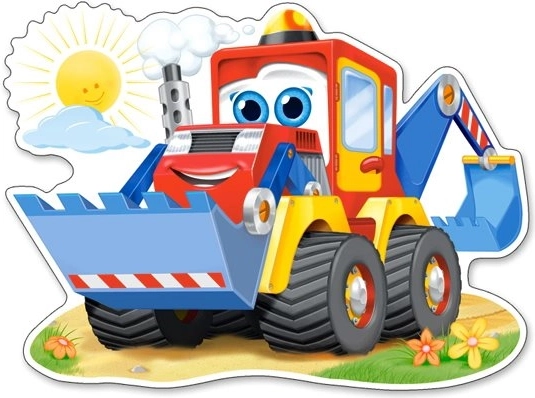 Slagalica 12 dijelova Maxi Funny Digger