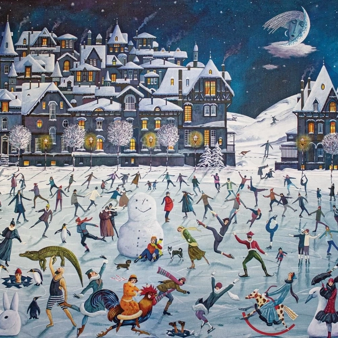 Puzzle Ples na ledu 2000 dijelova
