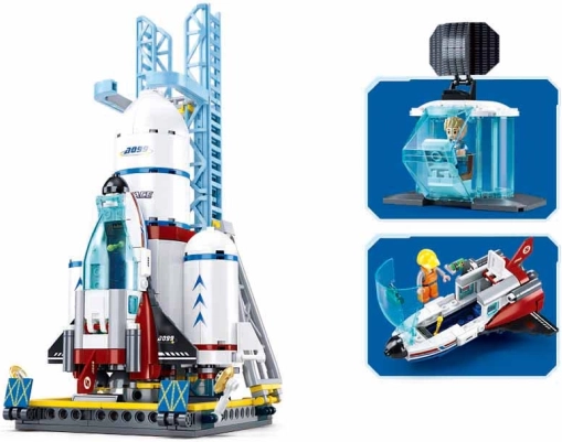 Svemirski građevinski set - Centar za lansiranje raketoplana