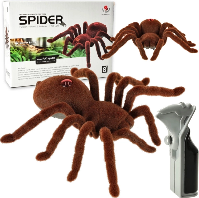 trkački pauk tarantula na daljinsko upravljanje s bljeskajućim očima