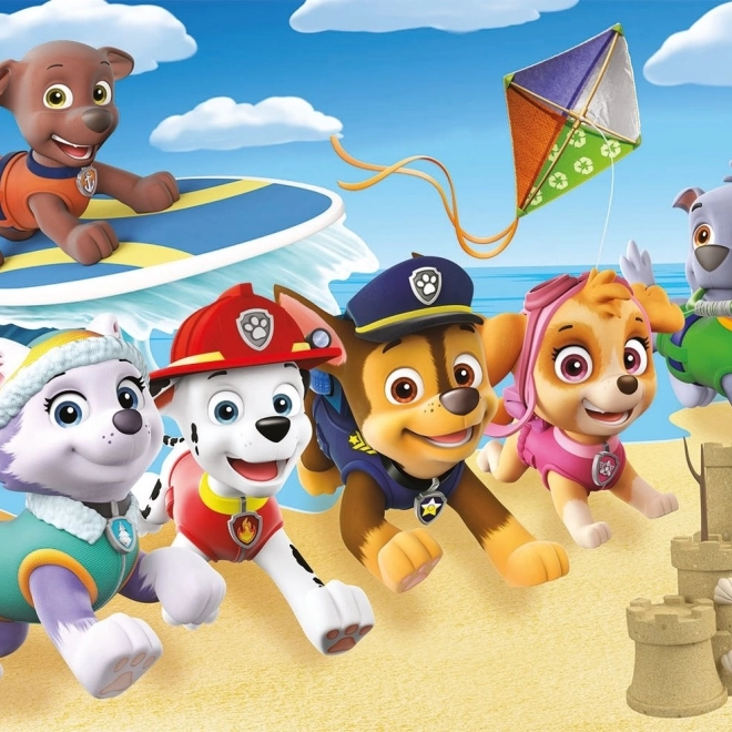 Puzzle 60 dijelova Super Color Paw Patrol