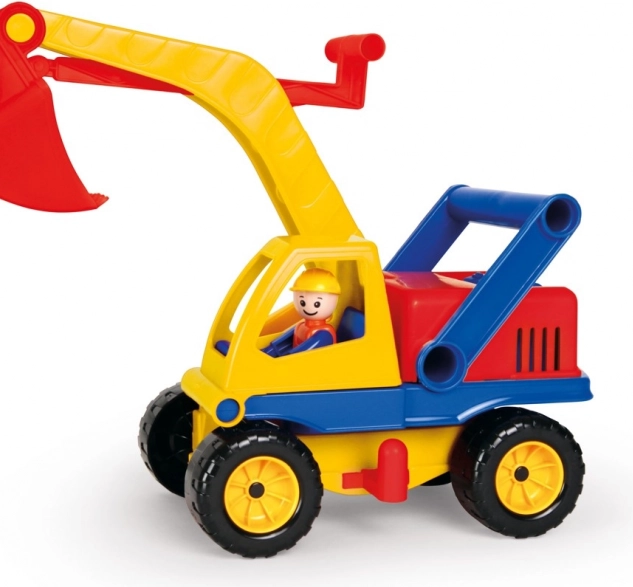 Plastični dječji bager 35 cm s figuricom vozača
