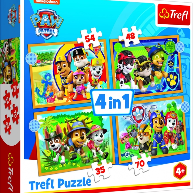 Puzzle Psi patrol ljetovanje
