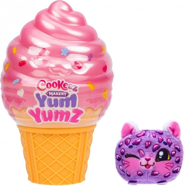 Maskota Cookeez Makery Yum Yummz - Iznenađenje sladolednog korneta (18 kom)
