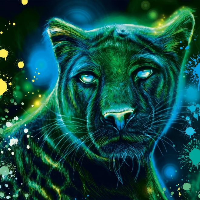 Schmidt Puzzle Neon: Panter 1000 dijelova