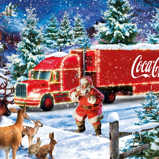 Puzzle Božićni Kamion Coca Cola 1000 Dijelova