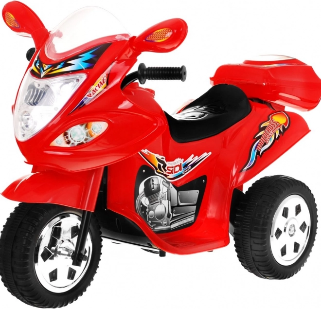 Tricikl BJX-088 električni motocikl + zvukovi + svjetla – Červená
