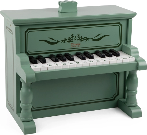 Drveno pianinko Classic World s udžbenikom