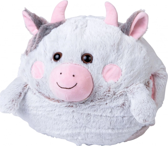 Ugodan plišani jastuk Cozy Noxxiez Kravička 3 u 1