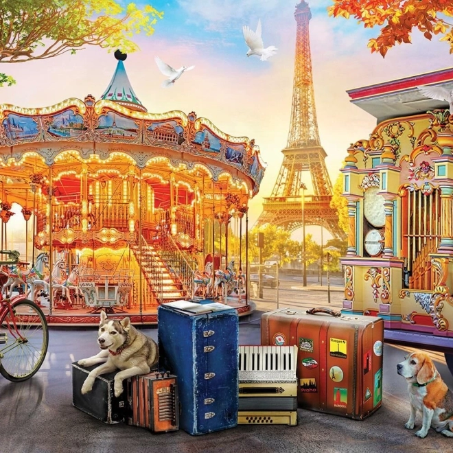 Puzzle Lunapark u Parizu 2000 dijelova
