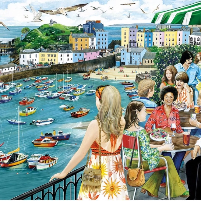 Puzzle Večera u Tenbyja 1000 komada