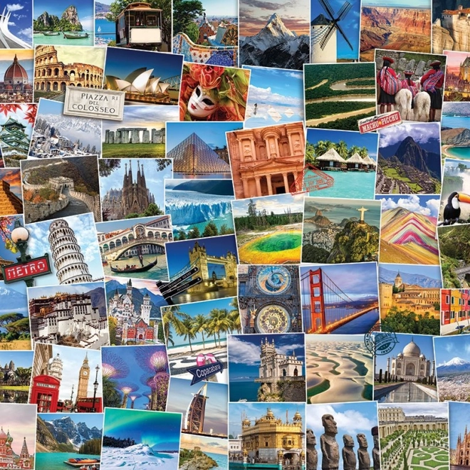 EUROGRAPHICS puzzle Svjetoběžnik 2000 dijelova